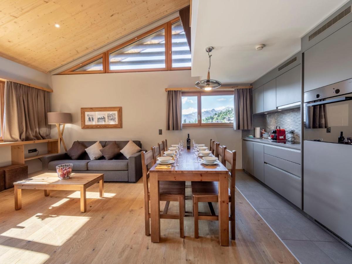 Studio Swisspeak Resorts Studio By Interhome Vercorin Exteriör bild